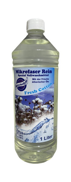 Mikrofaser Rein Spezial Vollwaschmittel Fresh Cotton